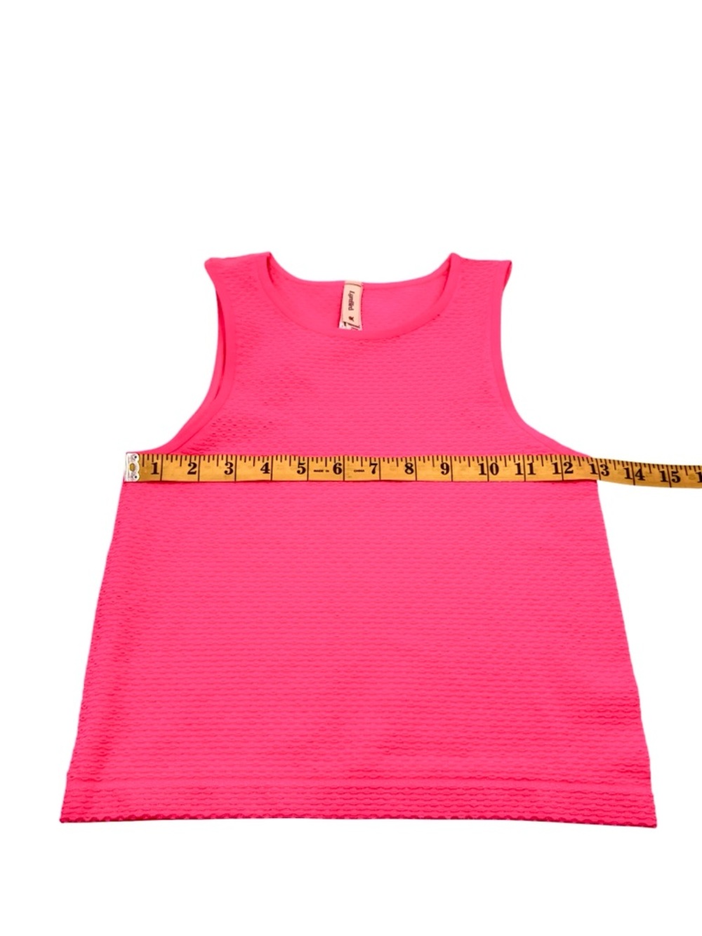 Anthropologie LyreBird Open Stitch Shimmer  Sleeveless Tank Top Size S / M - Picture 11 of 14